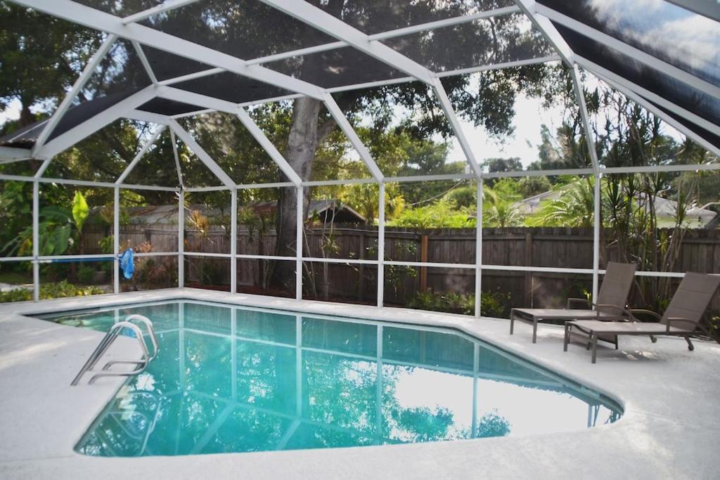 Clematis House Near Arlington Park With Heated Pool Villa Сарасота Екстериор снимка